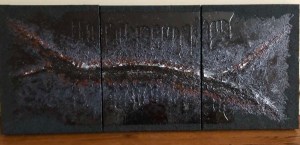 Triptyque 45 X 30 X 3